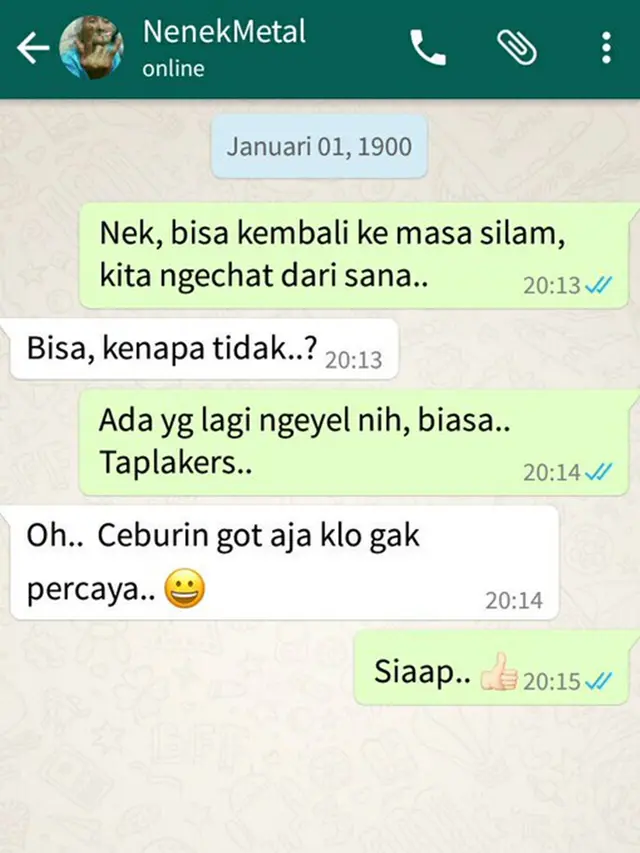 6 Chat Cucu dan Nenek Ini Bikin Geleng Kepala