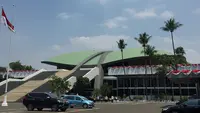 Gedung DPR/MPR di Jalan Jenderal Gatot Subroto, Jakarta. (Liputan6.com/Devira Prastiwi)