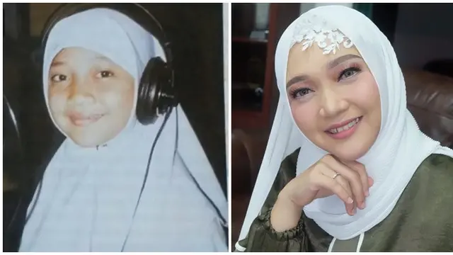 6 Potret Dulu Vs Kini Penyanyi Religi Wanita, Parasnya Bikin Pangling