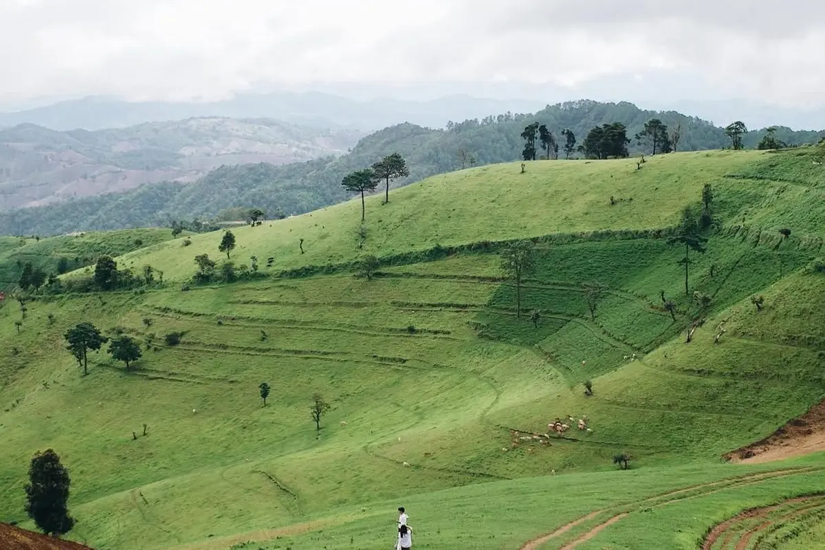 Gunung Doi Mae Tho di Thailand