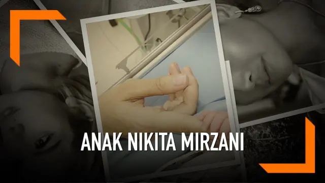 Nikita Mirzani mengunggah potret bersama anak ketiganya untuk pertema kali usai melahirkan. Foto berupa tangan sang anak yang melingkar di telunjuk nikita.