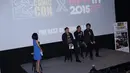 Ditemui saat konferensi pers di CGV Blitz Grand Indonesia, Jakarta Pusat, Selasa (18/8/2015), Ongard Prapakamol selaku promotor Comic Con menambahkan akan ada artis lokal yang membawa karyanya. (Galih W. Satria/Bintang.com)
