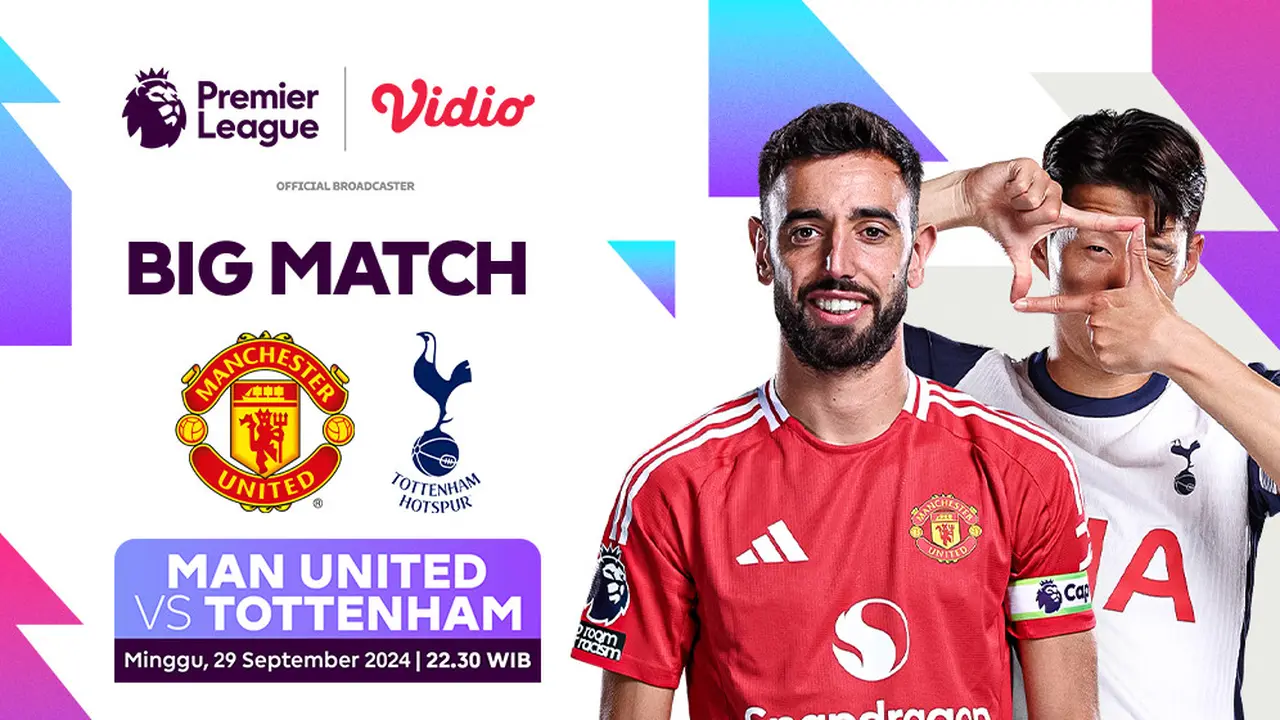 Liga Inggris: Manchester United vs Tottenham Matchweek 6
