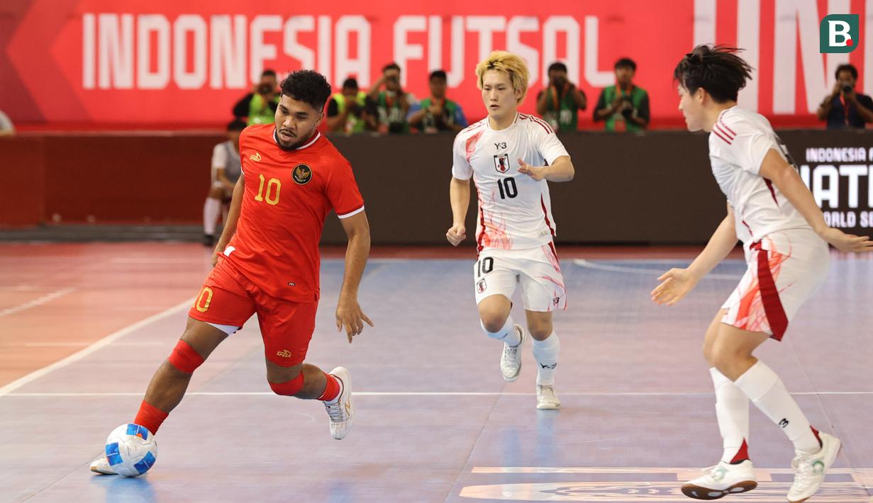 Tim Garuda mampu meraih kemenangan tipis 1-0 atas Jepang dalam laga yang digelar di Jakarta International Velodrome, Jakarta, Kamis (30/1/2025) malam WIB. (Bola.com/Abdul Aziz)