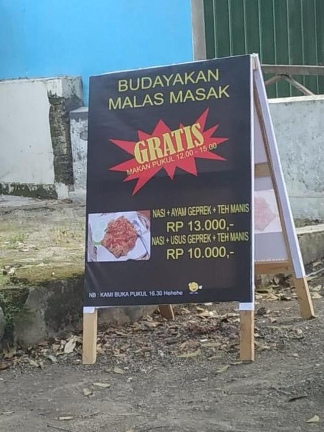 6 Syarat Makan Gratis Ini Nyeleneh Banget, Bikin Geleng Kepala