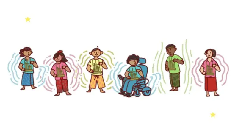 google doodle angklung