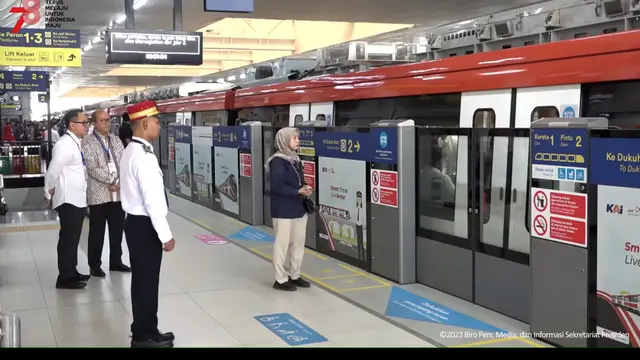 Tarif LRT Jabodebek akan diberlakukan promo berupa diskon sebesar 78 persen yang diwujudkan dalam tarif flat sebesar Rp 5.000