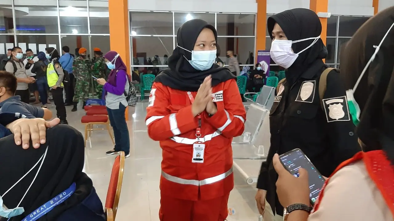 PMI Bantu Pendataan Korban Pesawat Jatuh