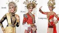 Ketiga Finalis Puteri Indonesia 2018 dari Kepulauan Sumatera