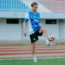 Gelandang PSIM Yogyakarta, Donny Warmerdam. (Dok PSIM)