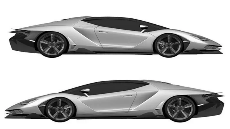 Desain Lamborghini Centenario Terungkap Via Pengajuan Paten