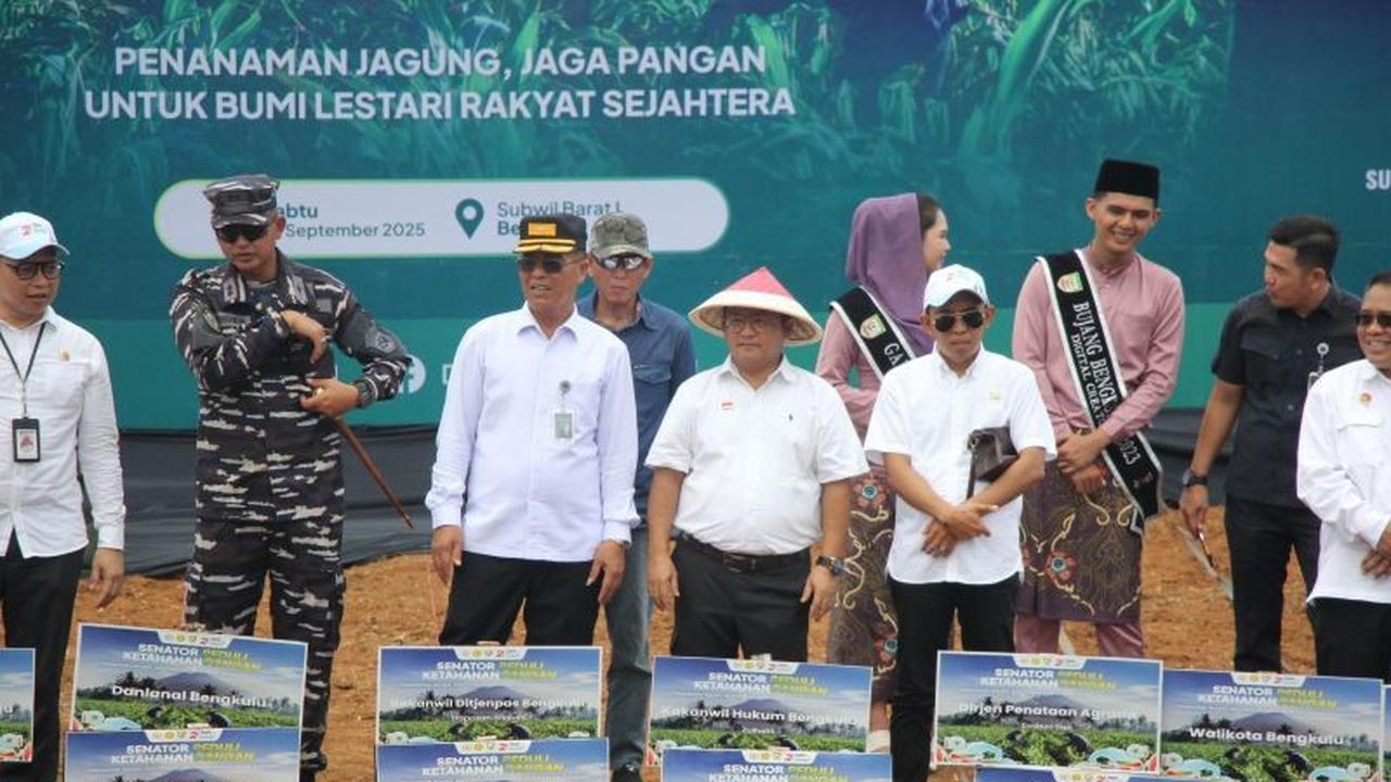 Tahukah Anda? Kemenkumham Bengkulu Dukung Program Senator Peduli Ketahanan Pangan DPD RI untuk Kedaulatan Pangan