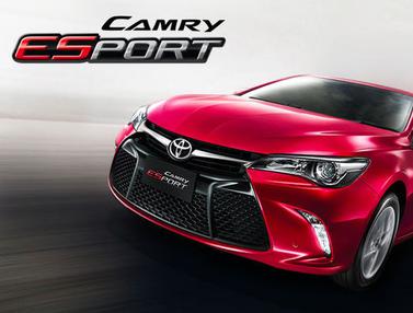 Sudut Sporty Toyota Camry ESport Terbaru