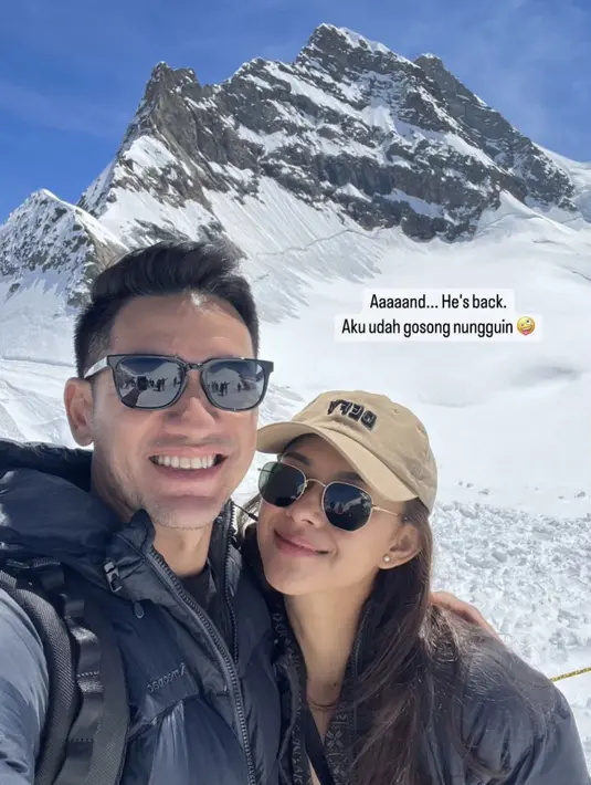 <p>Nana Mirdad dan Andrew White (Instagram/nanamirdad_)</p>