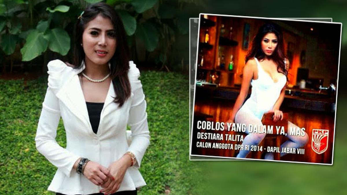 Model Majalah Dewasa Destiara Talita Mantap Nyaleg - ShowBiz Liputan6.com
