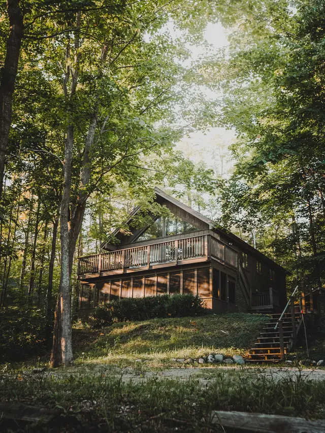 Ilustrasi Rumah Kayu