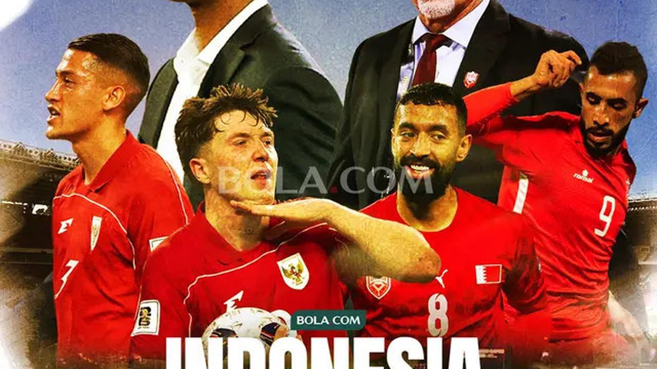 Daftar 23 Pemain Timnas Indonesia Vs Bahrain: 5 Nama Dicoret, Termasuk Pratama Arhan dan Hokky Caraka