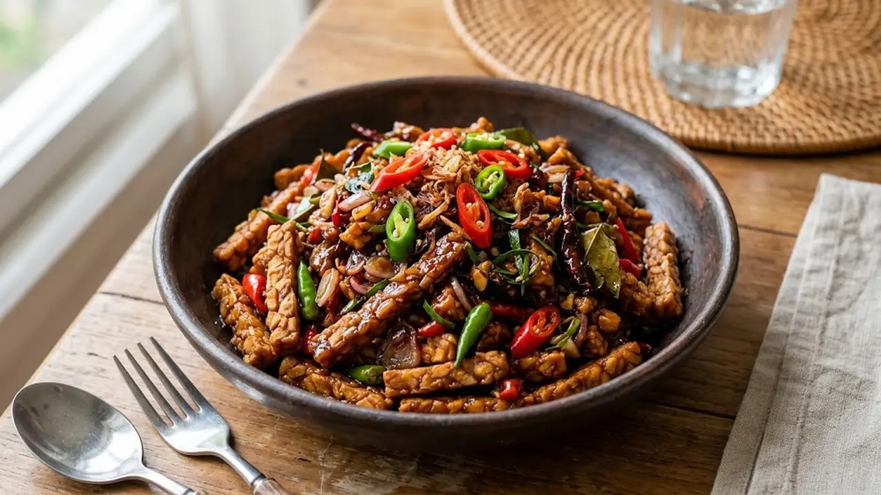 Resep Tempe Cabe Rawit untuk Menu Pedas Sederhana