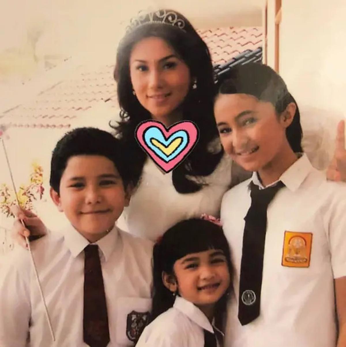 6 Potret lawas Marshanda di Sinetron Bidadari, Usia Belia Sudah Jadi Idola