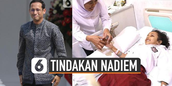 VIDEO: Tindakan Nadiem Sikapi Gedung SD Pasuruan Roboh