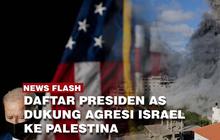 VIDEO: Daftar Presiden AS yang Bela Agresi Israel dari Masa ke Masa