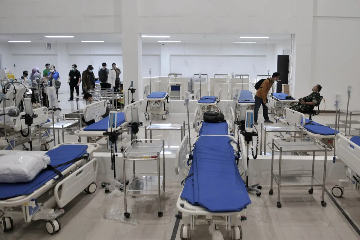 Mengintip Kesiapan RS Darurat COVID-19 di Wisma Atlet Kemayoran