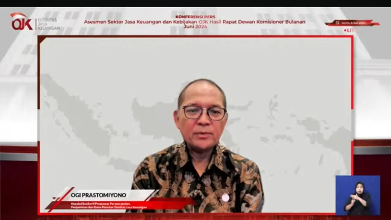 Kepala Eksekutif Pengawas Perasuransian, Penjaminan, dan Dana Pensiun OJK Ogi Prastomiyono