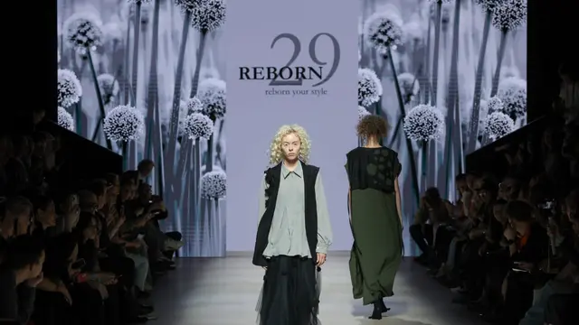 Ilustrasi Penampilan Reborn29/Moscow Fashion Week