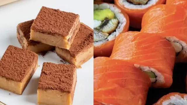 Falala Chocolate Bali dan Sushi Philadelphia Bali
