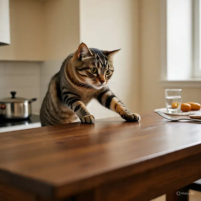 Cara Melatih Kucing dan Anjing agar Tidak Naik ke Meja Dapur, Punya Trik Berbeda