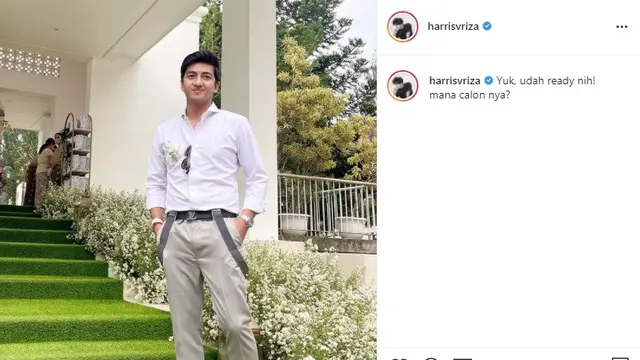 Harris Vriza (Foto: Instagram/@harrisvriza)