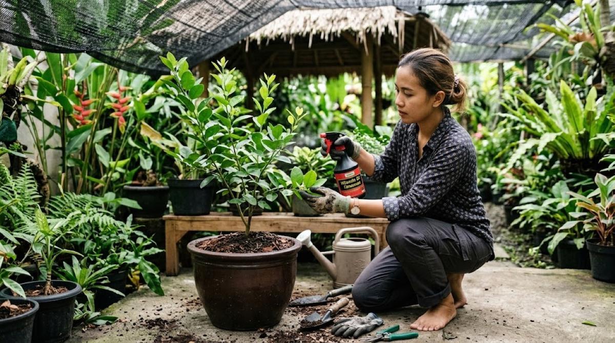 Cara Mengatasi Akar Tanaman Buah Memenuhi Pot