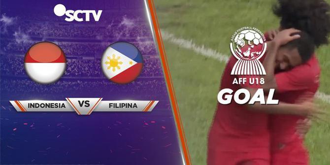 VIDEO: Bagus Kahfi Cetak Gol, Timnas Indonesia Unggul 3-0 atas Filipina di Piala AFF U-18 2019