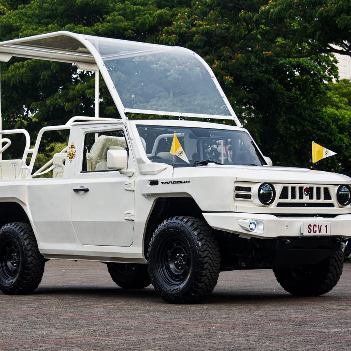 Mobil Maung Pindad yang Digunakan Paus Fransiskus
