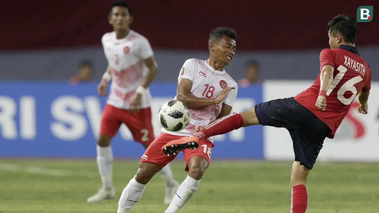 Sepak Bola : Indonesia Vs Laos