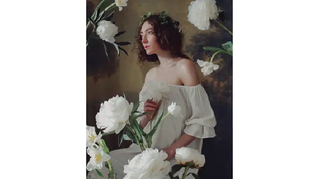 Foto portrait karya Nicoline Patricia dengan OPPO Reno4