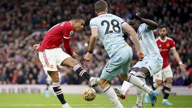 Foto: Dramatis, Gol Telat Marcus Rashford Pastikan Manchester United Gusur West Ham United dari Posisi ke-4 Klasemen Sementara Liga Inggris