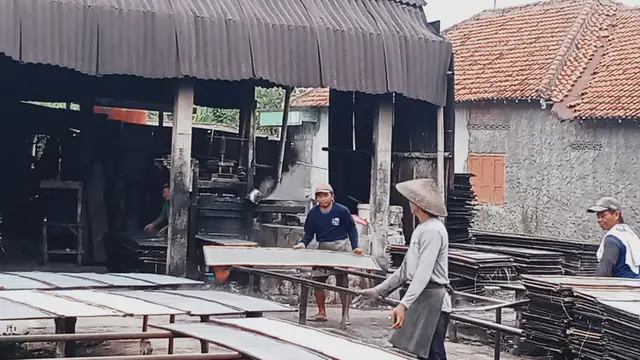 Ilustrasi Cara Pembuatan Mi Soun di Manjung Klaten/Foto:Liputan6.com/Miranti