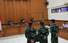 VIDEO: Sikap Tegas Hakim Ketua ke 3 Anggota TNI AL Pembunuh Bos Rental "Jawab yang Keras, Masker Buka!"