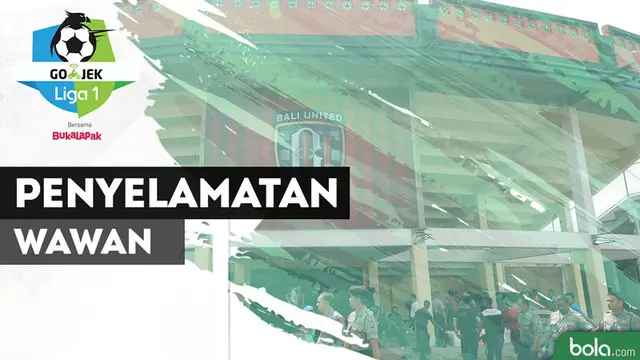 VIDEO: Save Tak Terbayangkan Kiper Bali United Wawan Hendrawan di Liga 1 2018