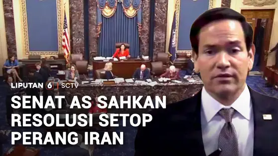 Senat AS untuk Pertama Kalinya Menyetujui Resolusi "War Powers"