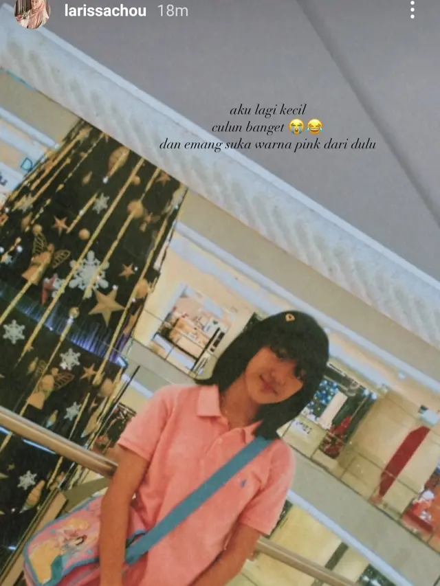 Potret Transformasi Larissa Chou