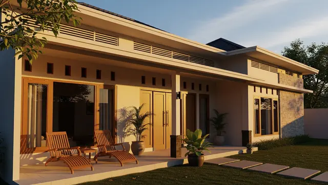 10 Model Rumah Lansia Tanpa Tangga yang Aman dan Nyaman Ditempati