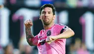 Inter Miami kini duduk di peringkat enam klasemen MLS usai mengoleksi 26 poin dari 15 pertandingan. (AFP/Chandan Khanna)