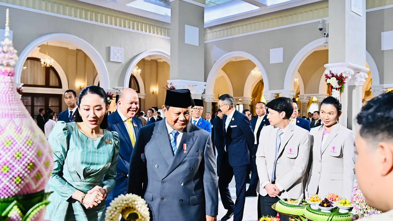 PM Thailand Paetongtarn Shinawatra mengajak Presiden Prabowo Subianto untuk mengunjungi pameran budaya khas Thailand, Senin (19/5/2025).