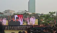 Sertijab Kapolri, Jenderal Suyudi Terima Panji Polri dari Jenderal Listyo