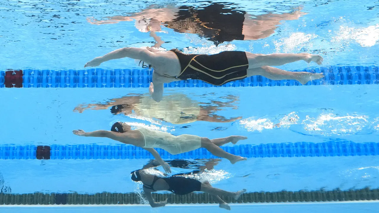 Foto: Perjuangan Kontingen Indonesia dalam Kejuaraan Akuatik Dunia 2024 di Doha