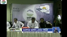 BMKG meminta masyarakat tetap tenang dan tidak mudah percaya dengan informasi yang berbedar.