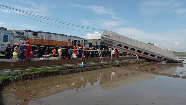Kecelakaan Kereta Turangga Vs Bandung Raya