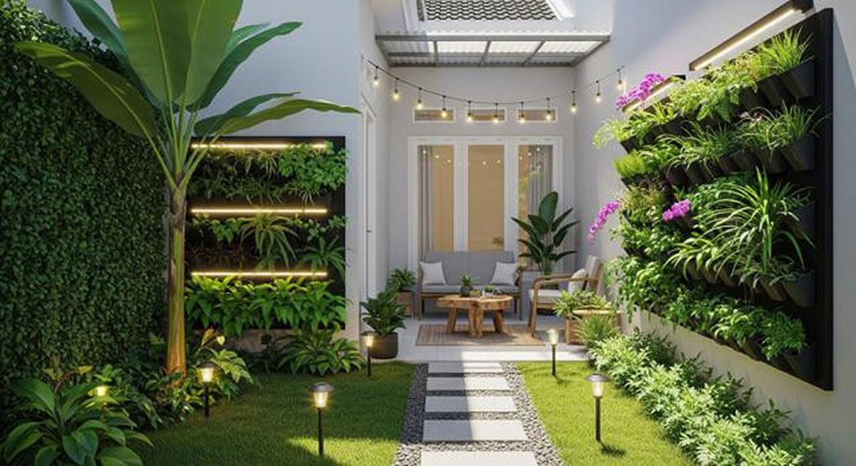 7 Trik Mendesain Rumah Kecil agar Tetap Punya Ruang Hijau di Belakang, Cocok untuk Lahan Sempit